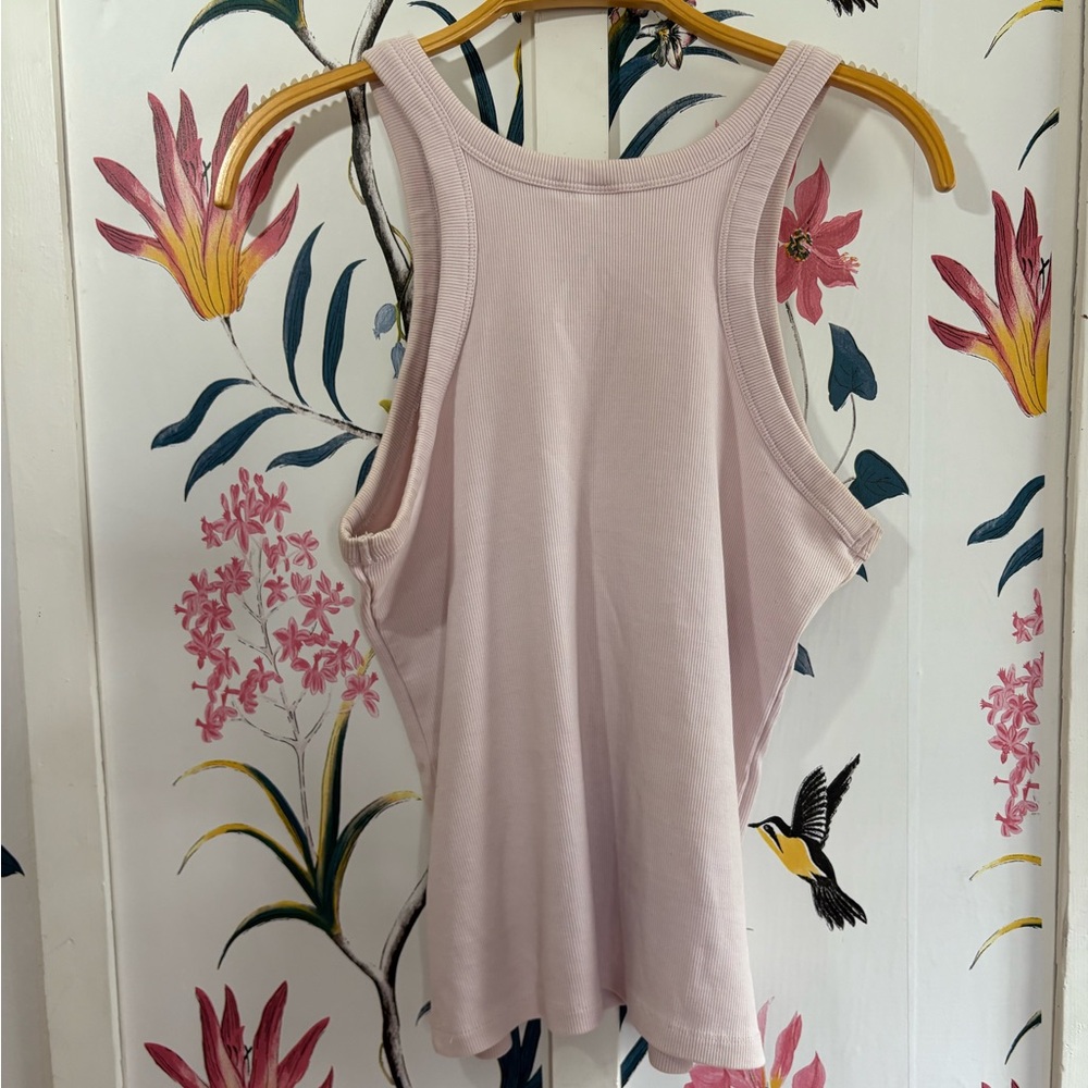 H&M Light Pink Ribbed Tank Top - Picture 2 of 3